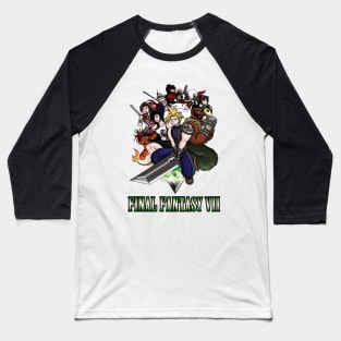 Final Fantasy VII Heroes Baseball T-Shirt